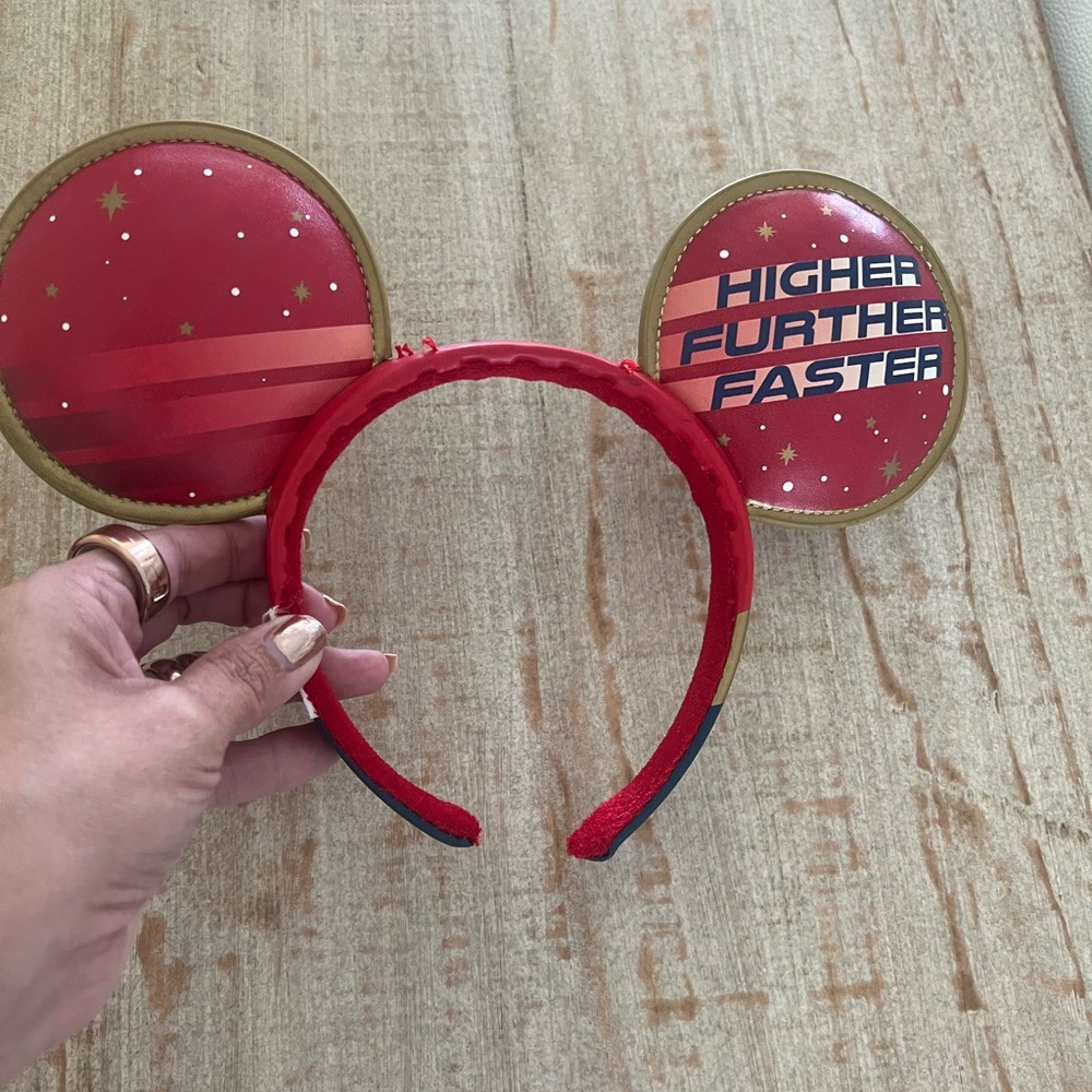 Red and Gold Kids Headband